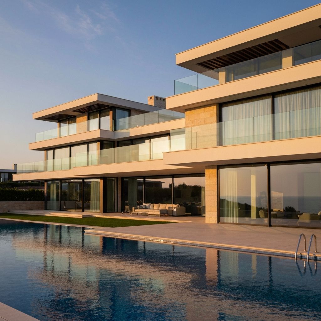 Modernes Wohnquartier